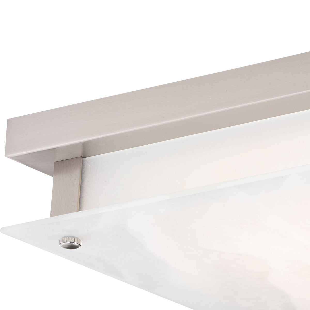Satin Nickel LED Flush Mount O502596