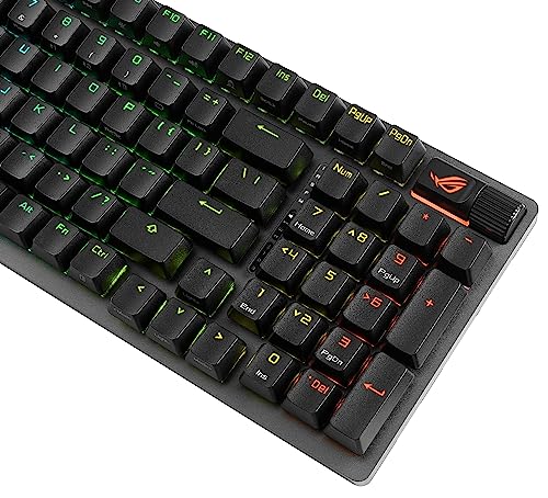 Wireless Gaming Keyboard, Hot-Swappable Switches, PBT Keycaps, RGB-Black K314