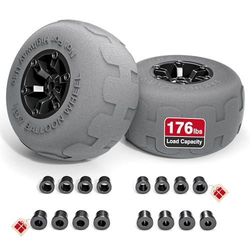 13" Flat-Free Beach Wheels 2 Pack F8758