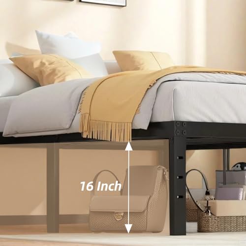 12 Inch Full Metal Bed Frame with Under Bed Storage E84220