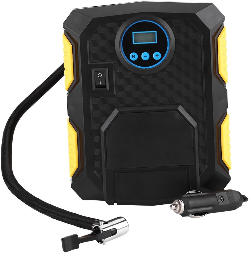 150PSI Portable Car Tire Inflator Pump with DC12V Adaptor, Pack of 2 K59674