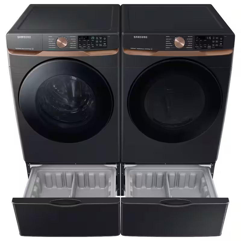 7.5 cu. ft. Smart Gas Dryer in Brushed Black C3598