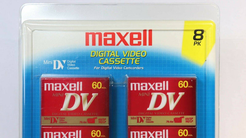 Mini DV 60min Digital Video Cassette 8 Pack V2462