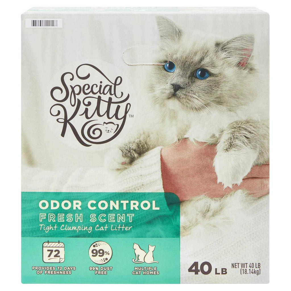 Fresh Scent Scoopable Tight Clumping Cat Litter W76630