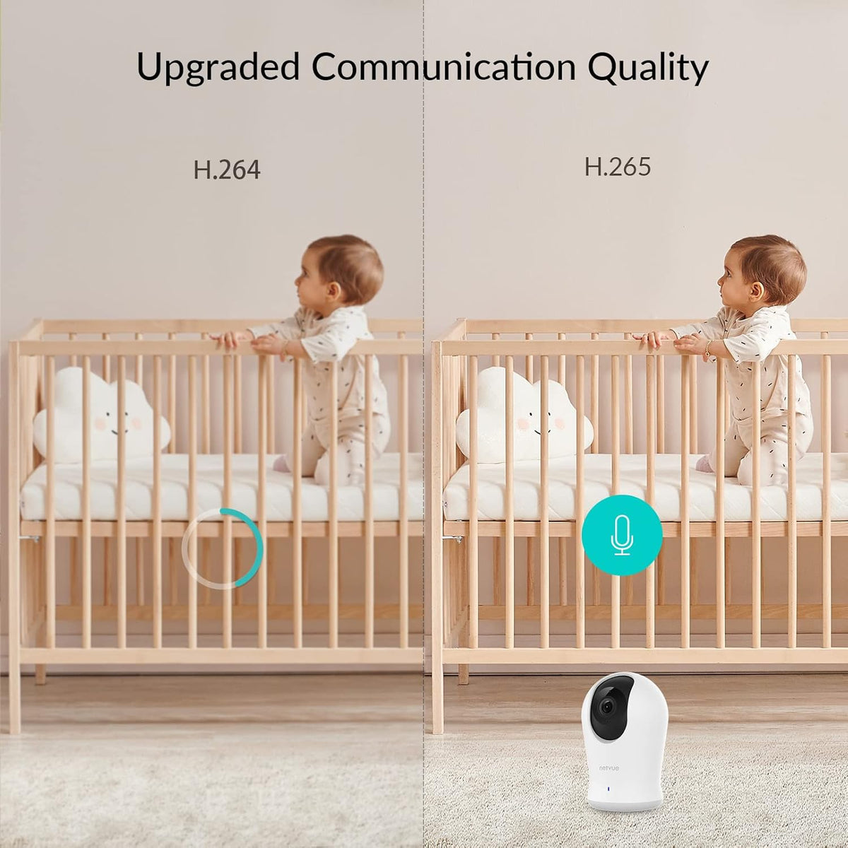 2K Indoor Camera with Night Vision T1617