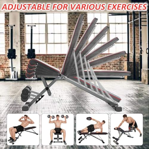 Adjustable Foldable Weight Bench 330 lbs Capacity I372