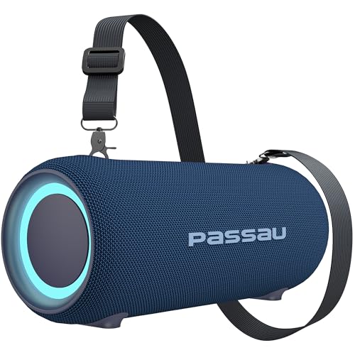 Portable Bluetooth Speaker 40W Stereo Sound IPX5 RGB Lights V780