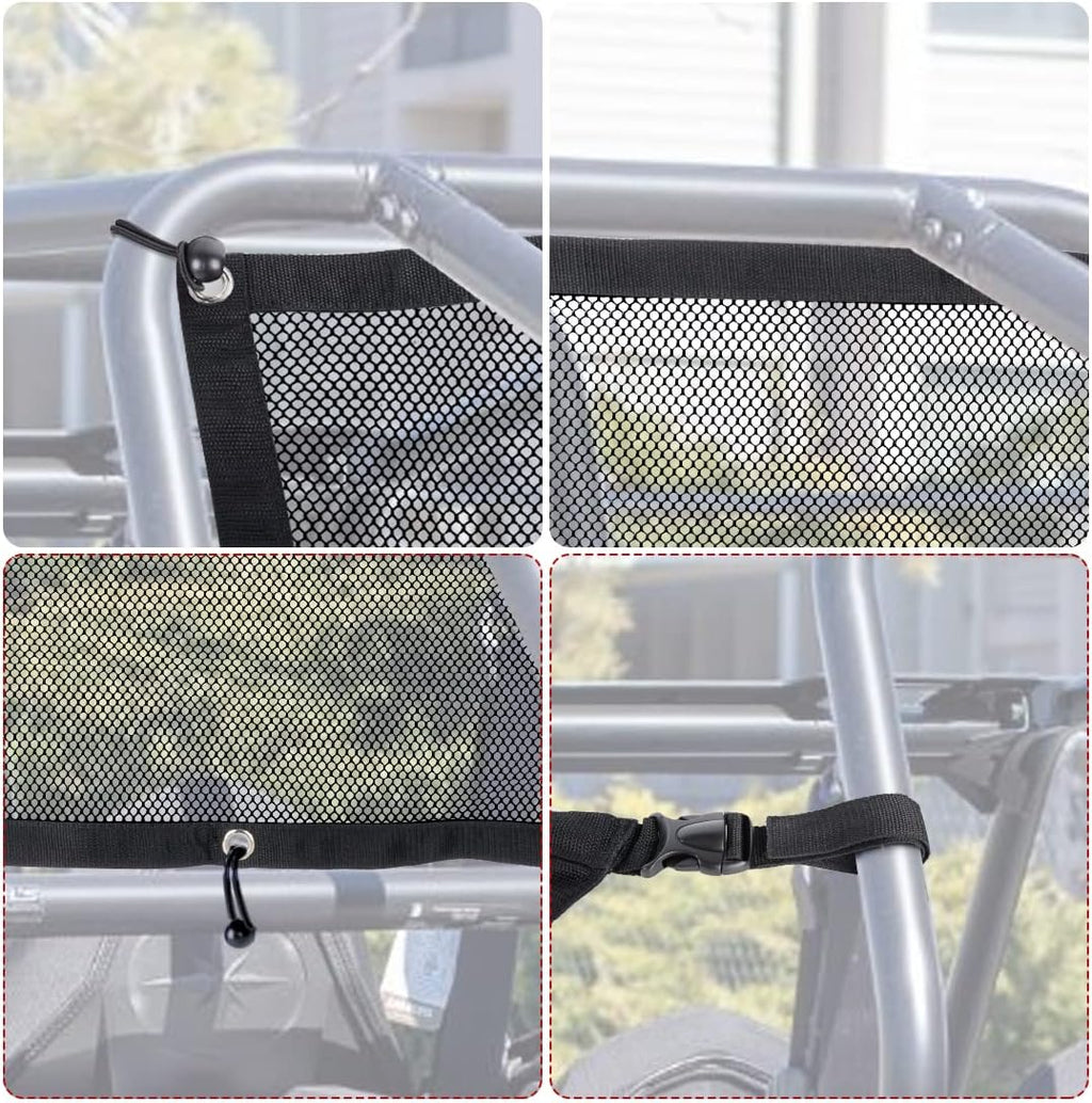 Pack of 2 Roll Cage Mesh Window Nets for Polaris RZR PRO XP/4 T434841