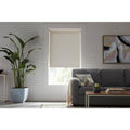 Beige Cordless Blackout Fabric Roller Shade 55.25 in. W x 72 in. L W322132