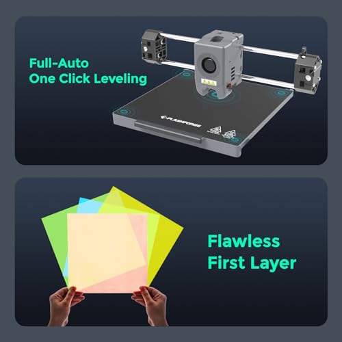 3D Printer with Auto Leveling, 600mm/s High Speed, 220x220x220mm T832982