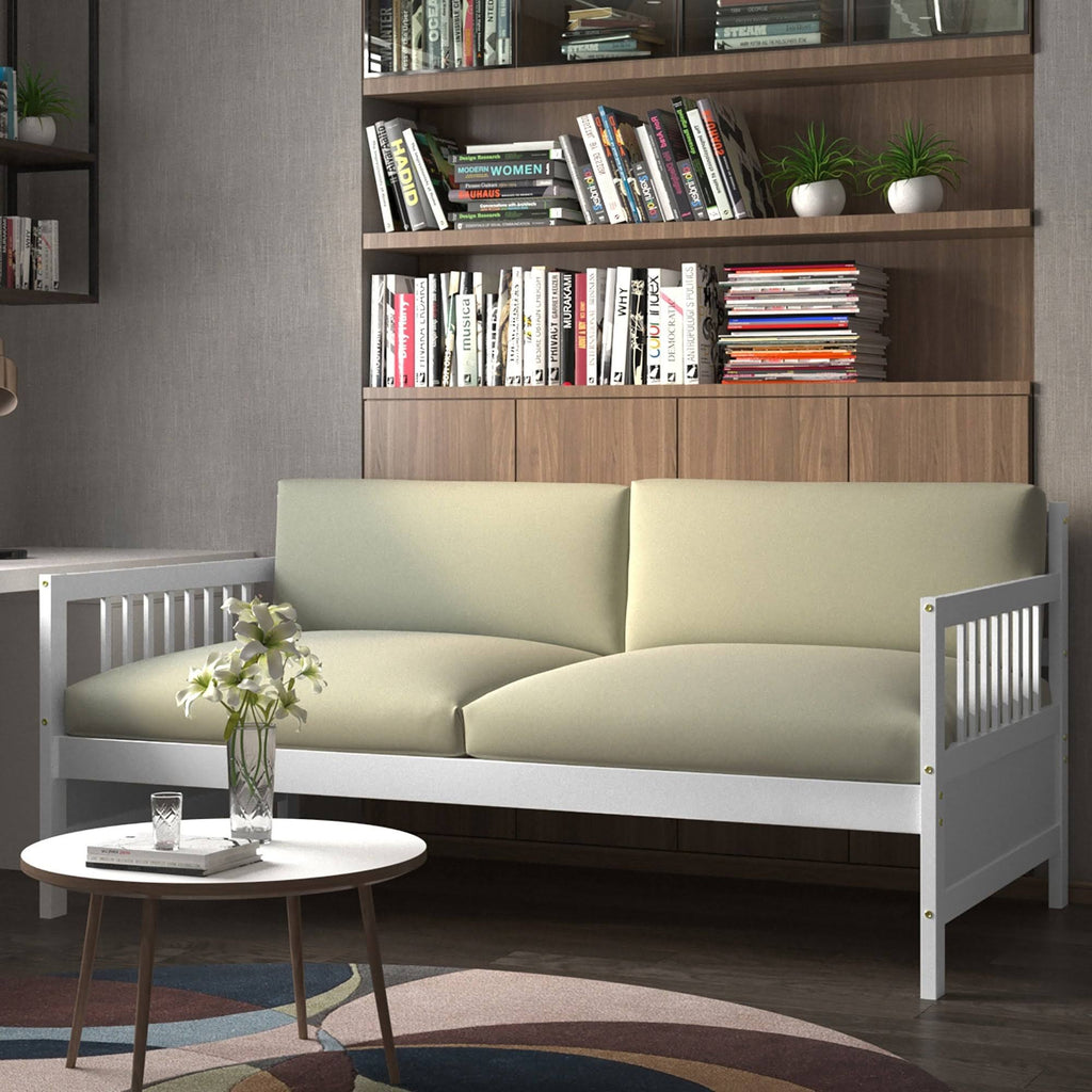 Espresso Wooden Daybed Frame Sofa Bed C682780