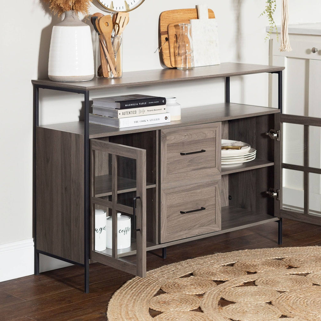 48-Inch Industrial 3-Door Buffet P639