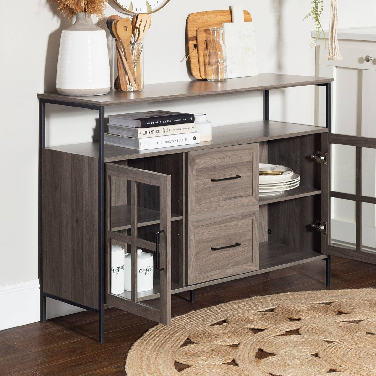 48-Inch Industrial 3-Door Buffet P639