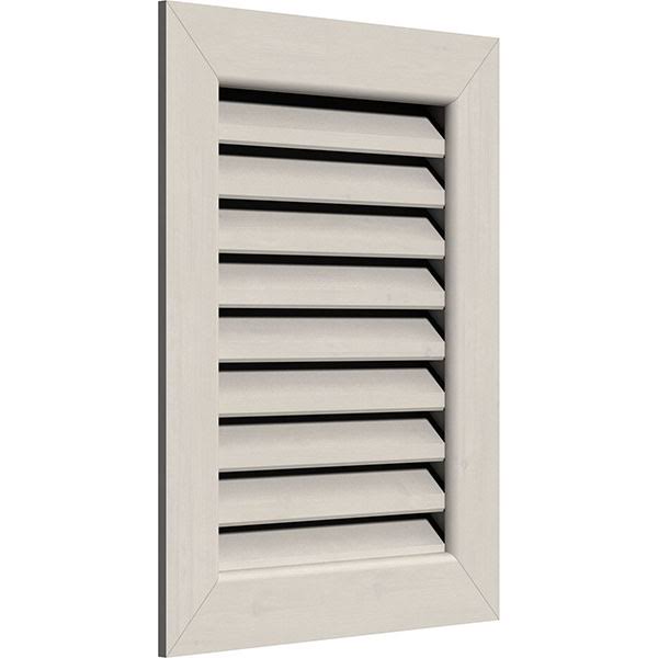 16 inch Vertical Gable Vent, Primed Smooth Western Red Cedar E16721