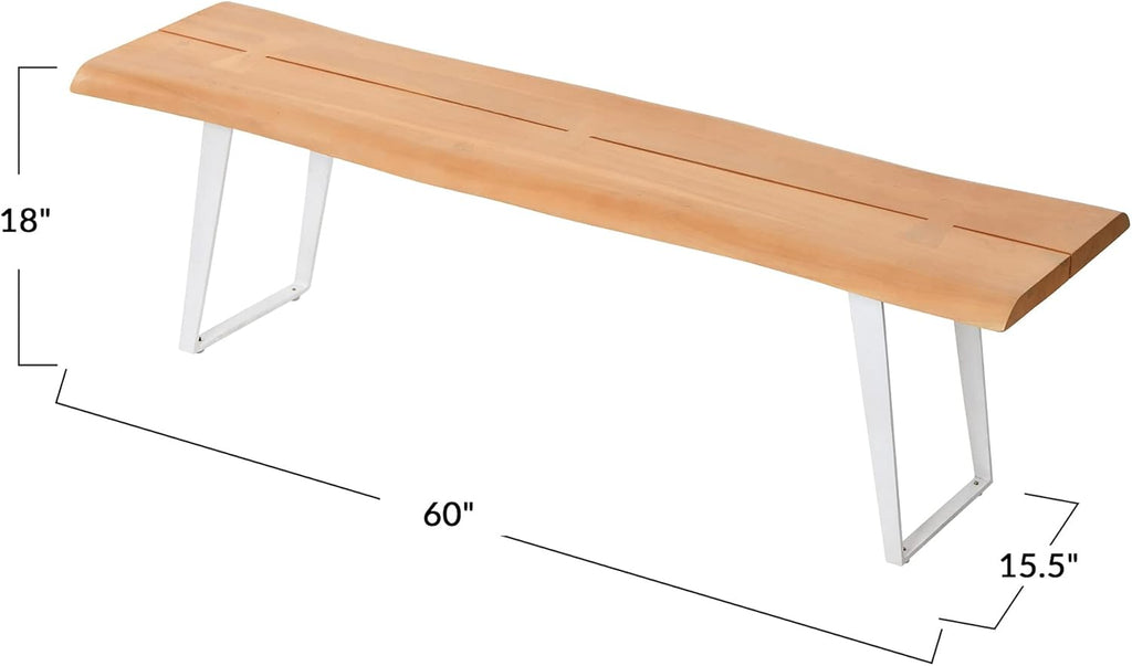 Solid Wood Accent Bench Z19531