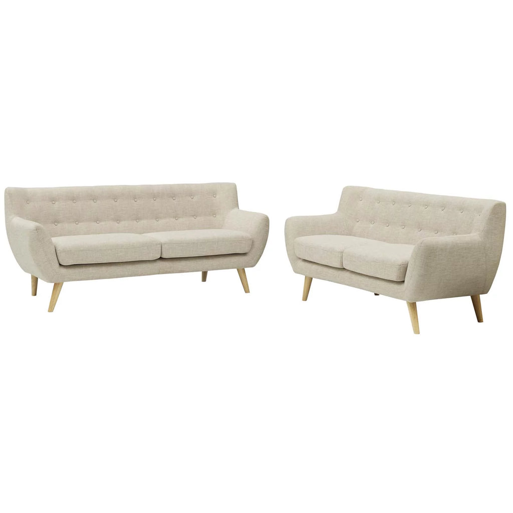 Beige 2 Piece Living Room Set A991