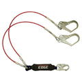 Leading Edge Cable Energy Absorbing Lanyard Double-leg with Steel Connectors Q571477