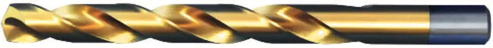 1/2" Heavy Duty TiN Coated Jobber Drill, HSS 6pk N636661