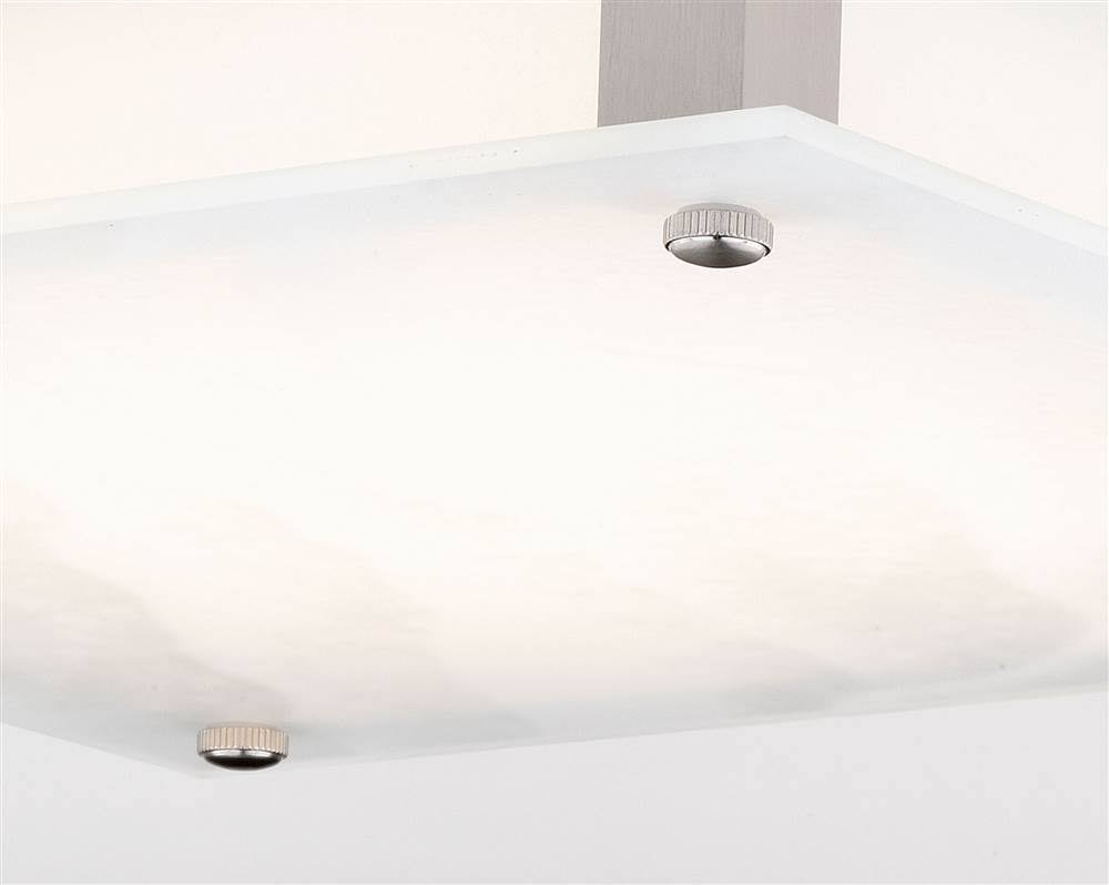 Satin Nickel LED Flush Mount O502596