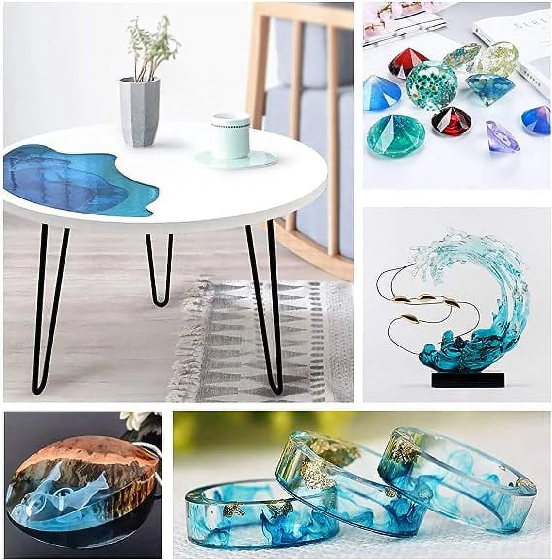 16OZ Clear Epoxy Resin Kit F91824