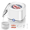 48kHz Ultrasonic Retainer Cleaner with 7.8OZ Dental Cleaning Pod M4071