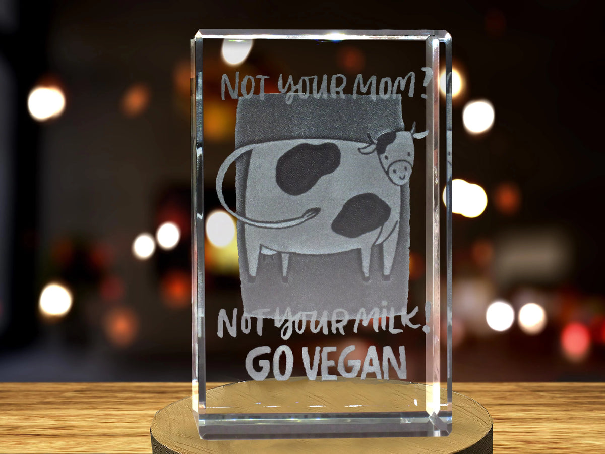 3D Engraved Crystal Keepsake N81679