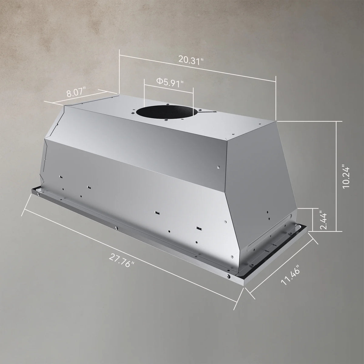 30 inch Range Hood Insert with Washable Baffle Filters and Charcoal Filters J295590