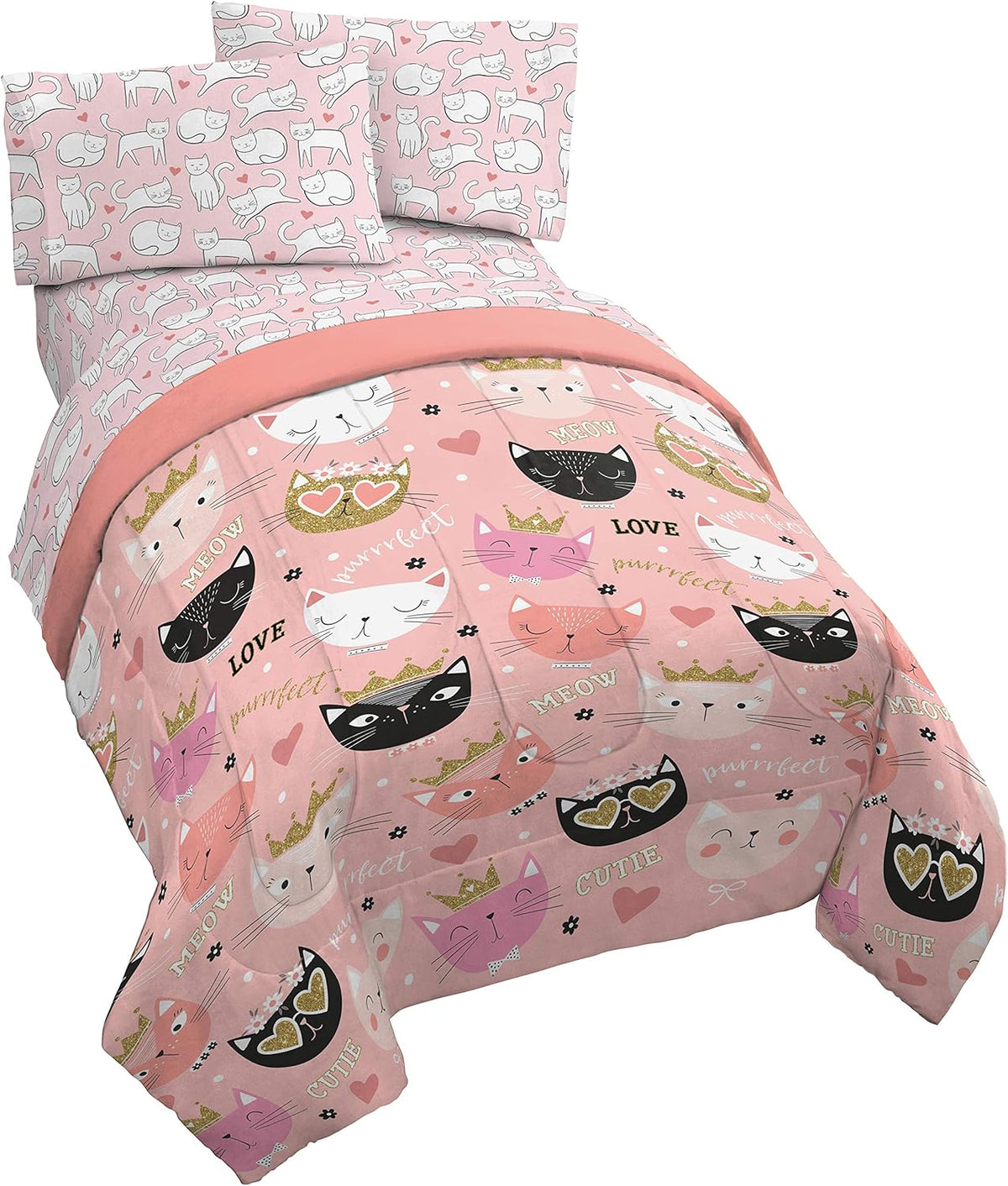4 Piece Twin Bed Set Microfiber M59266