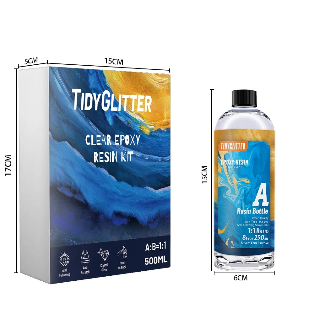 16OZ Clear Epoxy Resin Kit F91824