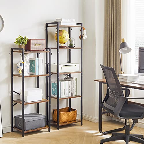 3 Tiers White Metal Bookcase Z920251