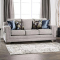 Light Gray Chenille Sofa Y250