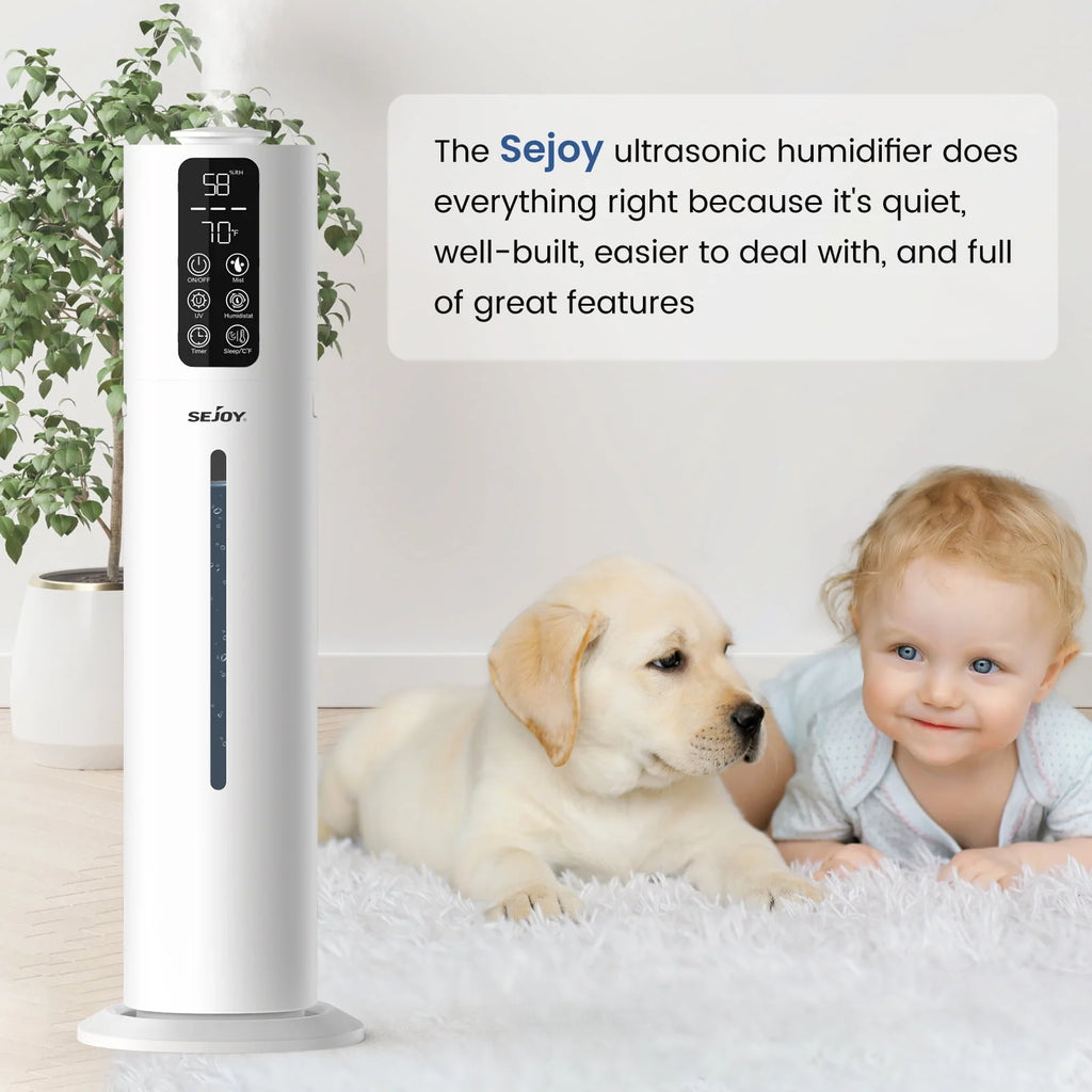 8L Top Fill Ultrasonic Floor Humidifier C57794
