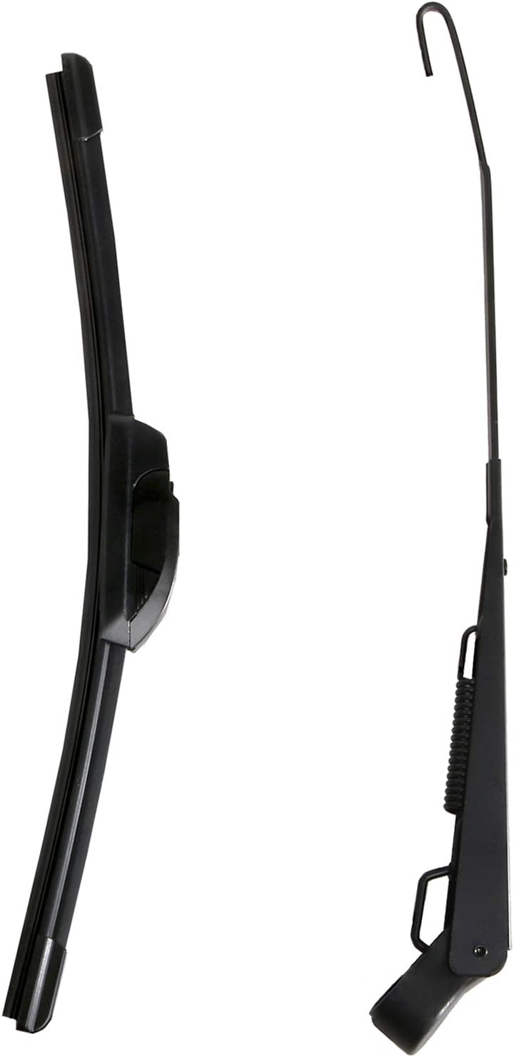 12V Universal Windshield Wiper Kit, 90 Degree Wipe Sweep, Pack of 2 F6352