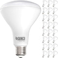 24 Pack BR30 LED Bulbs, 11W Equivalent 65W, 4000K Cool White, E26 Base, Dimmable Recessed Can Light Bulbs A4810