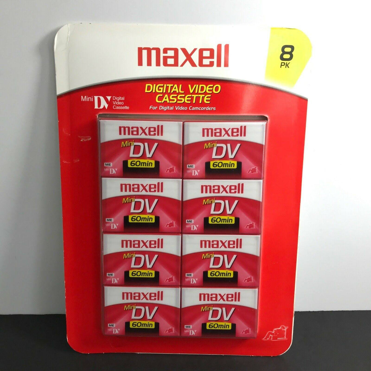 Mini DV 60min Digital Video Cassette 8 Pack V2462