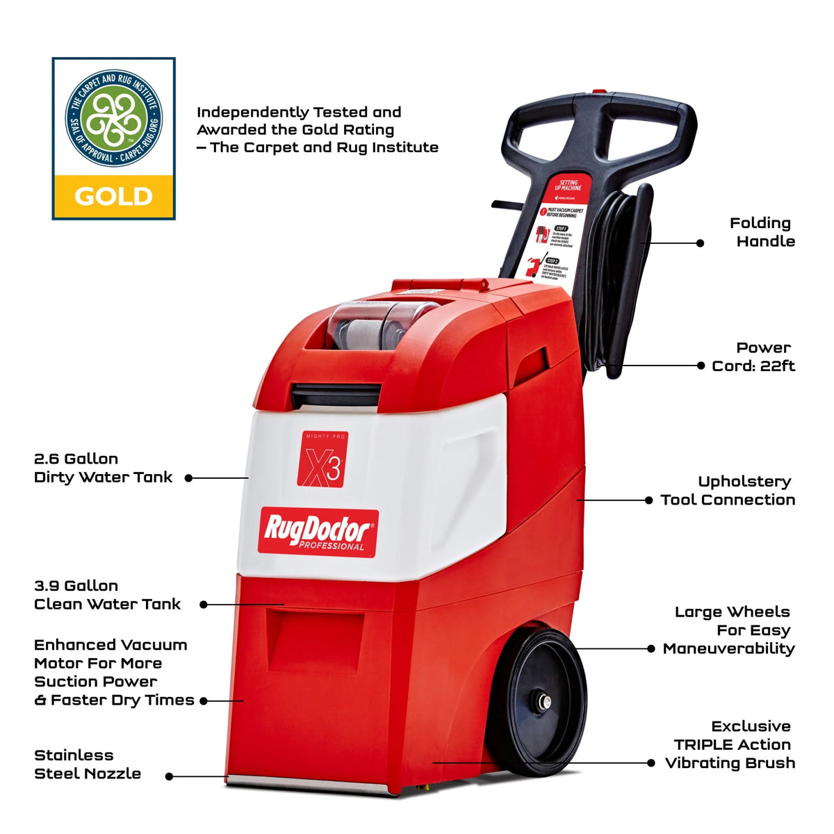 Commercial Carpet Cleaner F7820