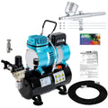 Dual-Action Airbrush Pro Set with Tank Compressor O240173