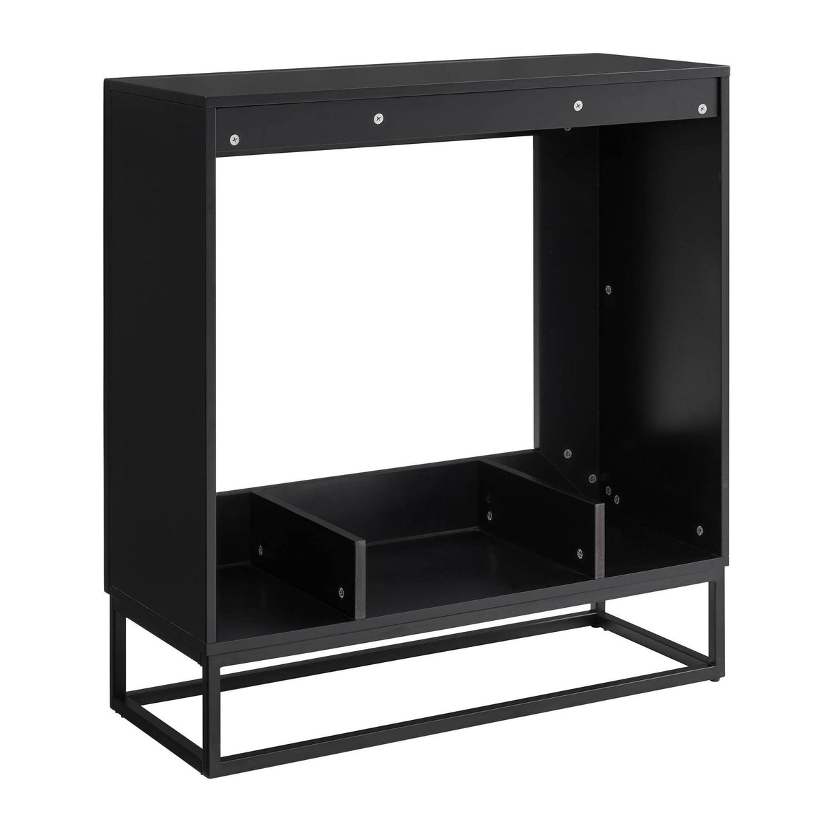Contemporary Electric Fireplace - Black N413392