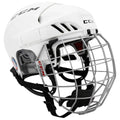 White M Hockey Helmet Combo Y4072