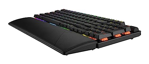 Wireless Gaming Keyboard, Hot-Swappable Switches, PBT Keycaps, RGB-Black K314