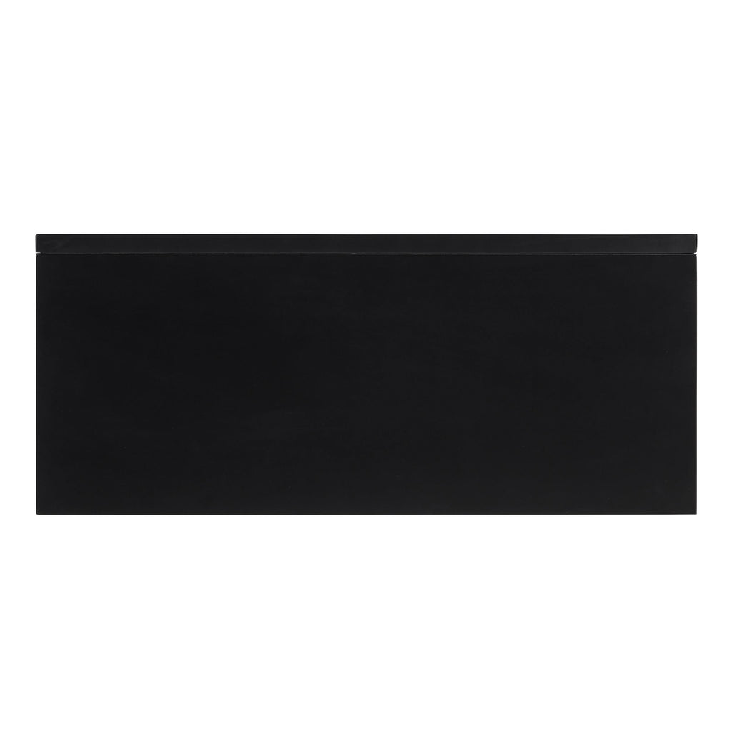 Contemporary Electric Fireplace - Black N413392