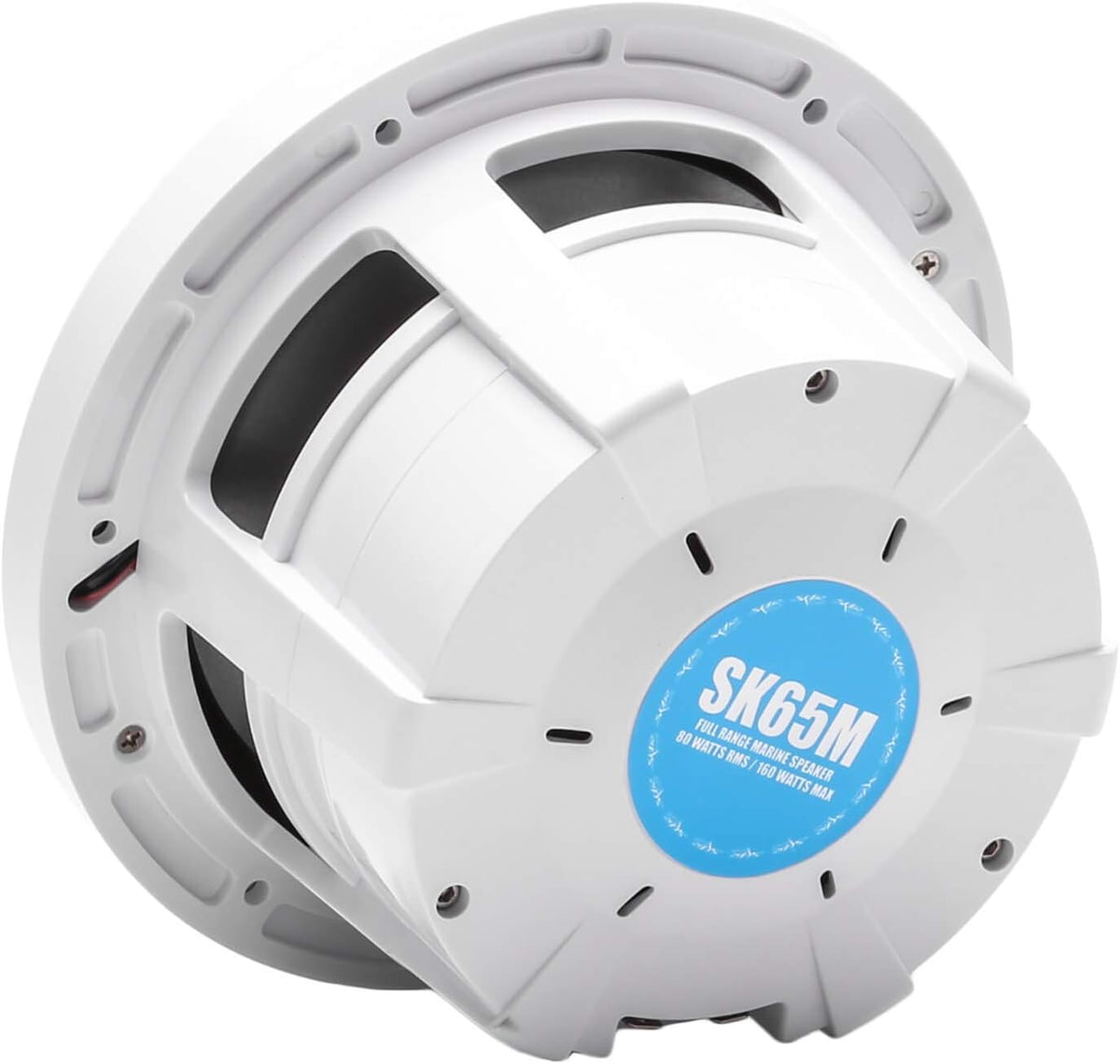 6.5" 2-Way Marine Coaxial Speakers, Pair (White) Z751