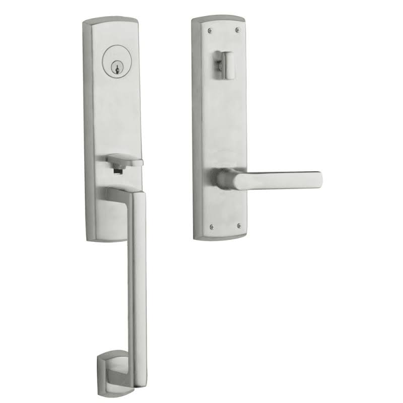 Satin Chrome Full Dummy Handleset B7393