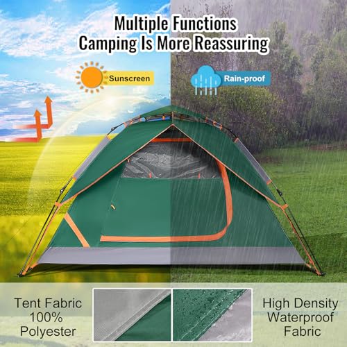2 Person Instant Pop Up Dome Tent J79132