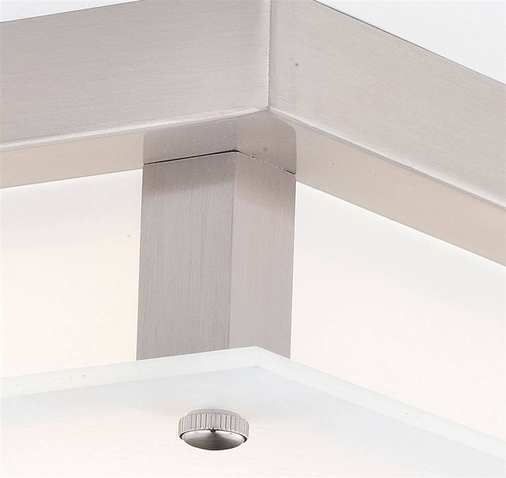 Satin Nickel LED Flush Mount O502596