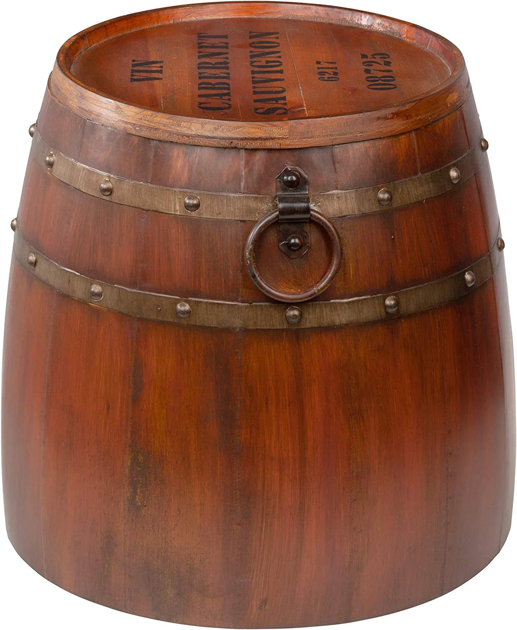 19 Inch Wine Barrel Side Table B5707