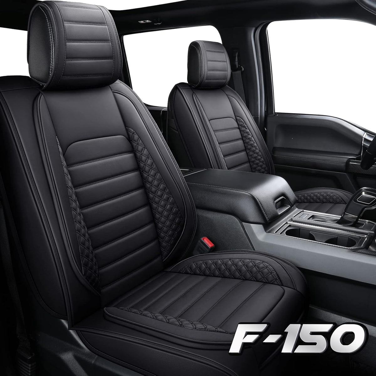 Waterproof Leather Front Seat Covers 2 PCS F992221
