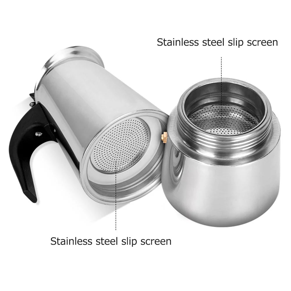 Stainless Steel Electric Coffee Maker Q33065