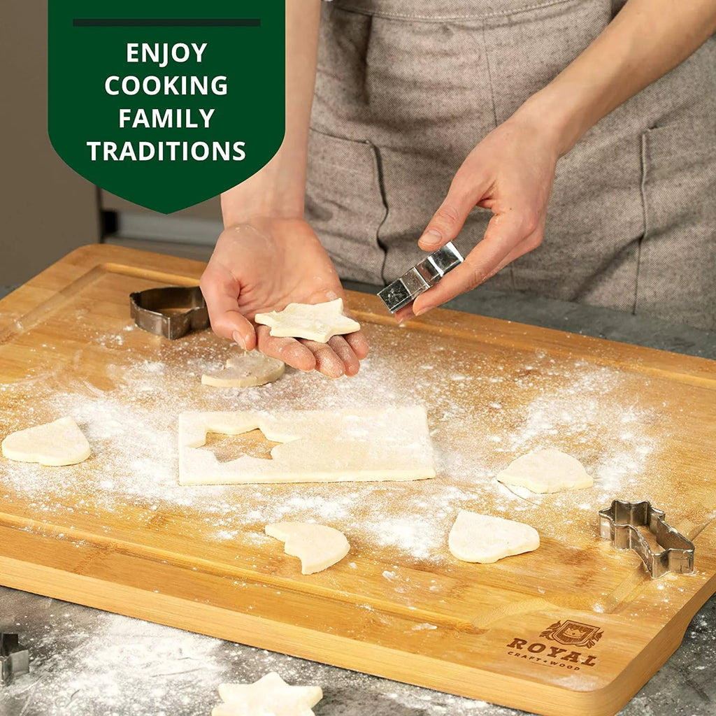 Bamboo Cutting Board 24" x 18" with Juice Groove T794