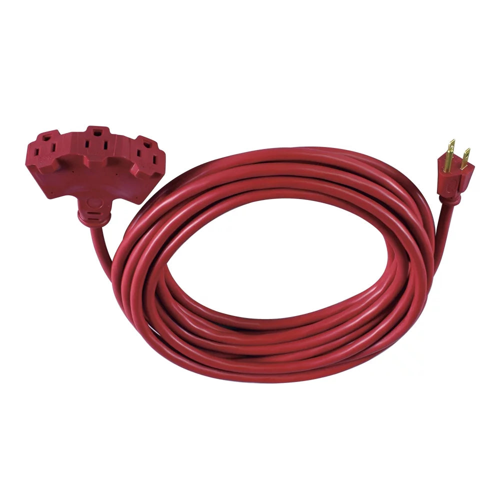25FT 14/3 Triple Outlet Extension Cord Q412503